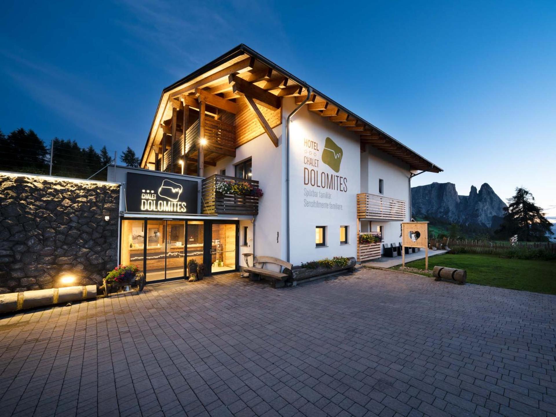 Hotel Chalet Dolomites Альпе-ди-Сьюзи Экстерьер фото